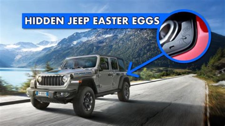 Uncover The Secrets: Exploring The 2023 Jeep Rubicon Easter Eggs