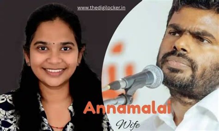 Unveiling The Mystery: Who Is Annamalai's Wife?
