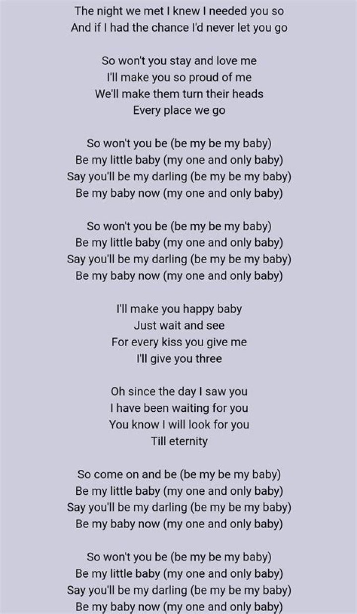 Unraveling The Charm Of Baby Lyrics