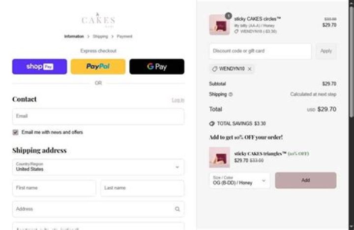 Cakes Body Discount Codes For Delectable Delights