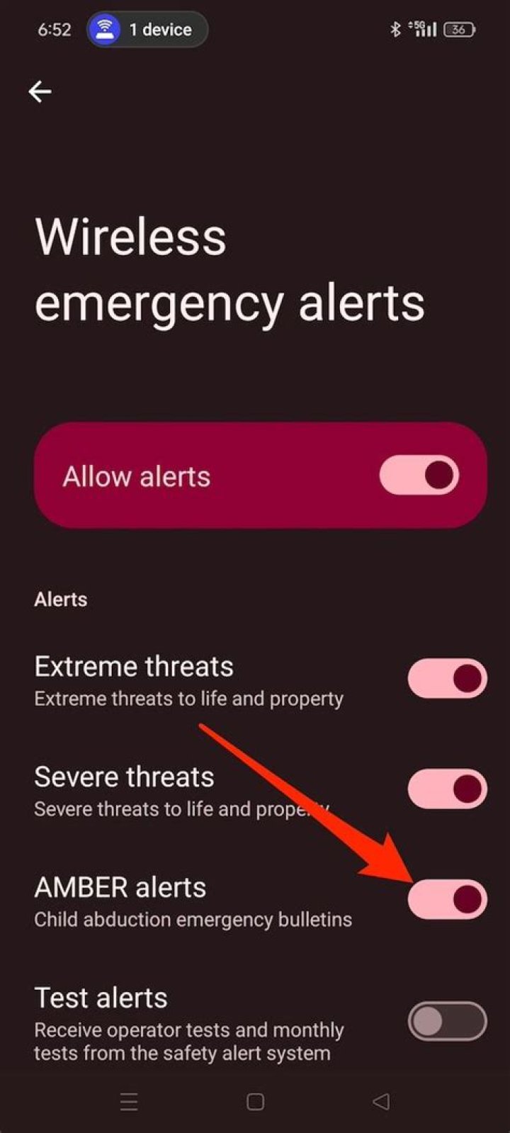 How To Disable Amber Alerts On Android Phones?
