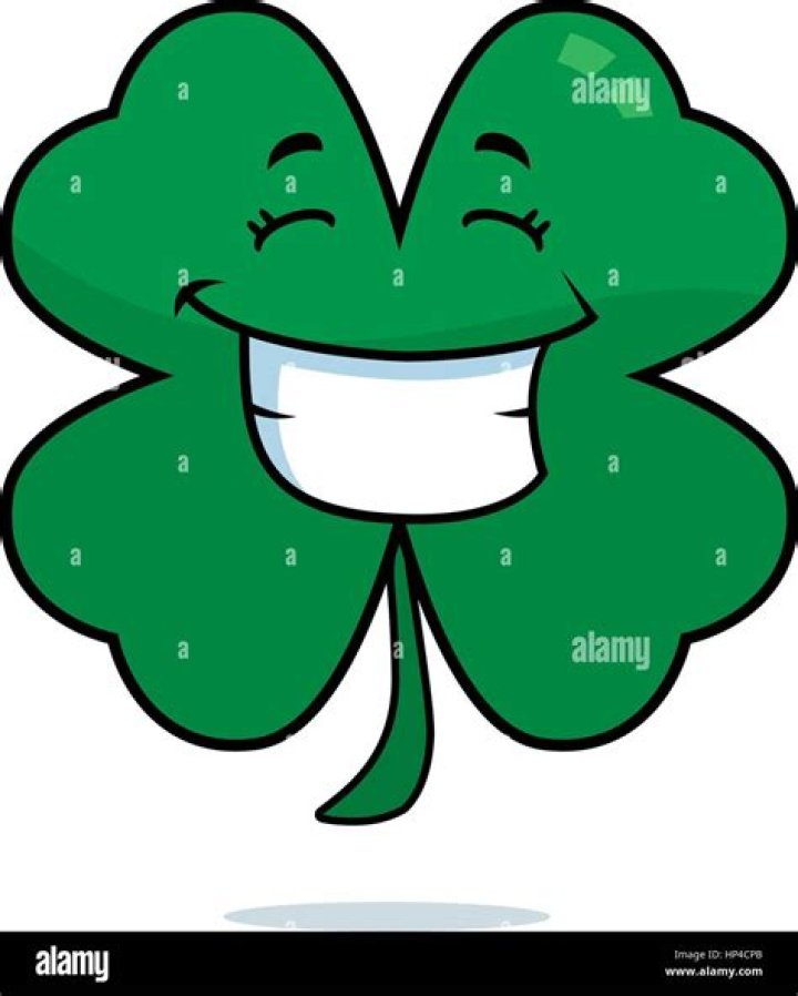 Hilarious St. Patrick's Day Cartoon Clover Leaf