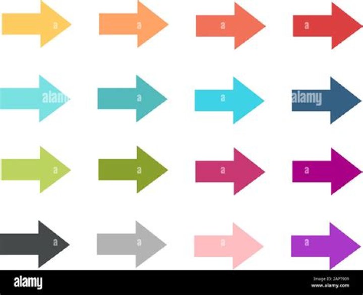 Enliven Your Designs: The Colorful World Of Arrows
