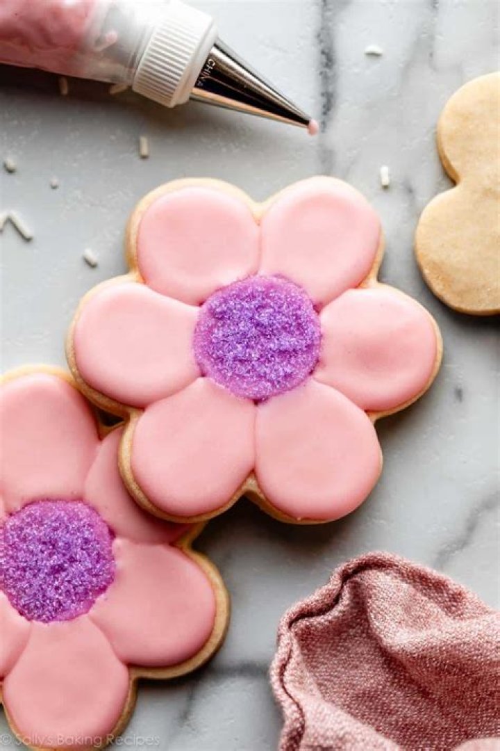 Eye-Catching Purple Decorated Cookies For Special Occasions