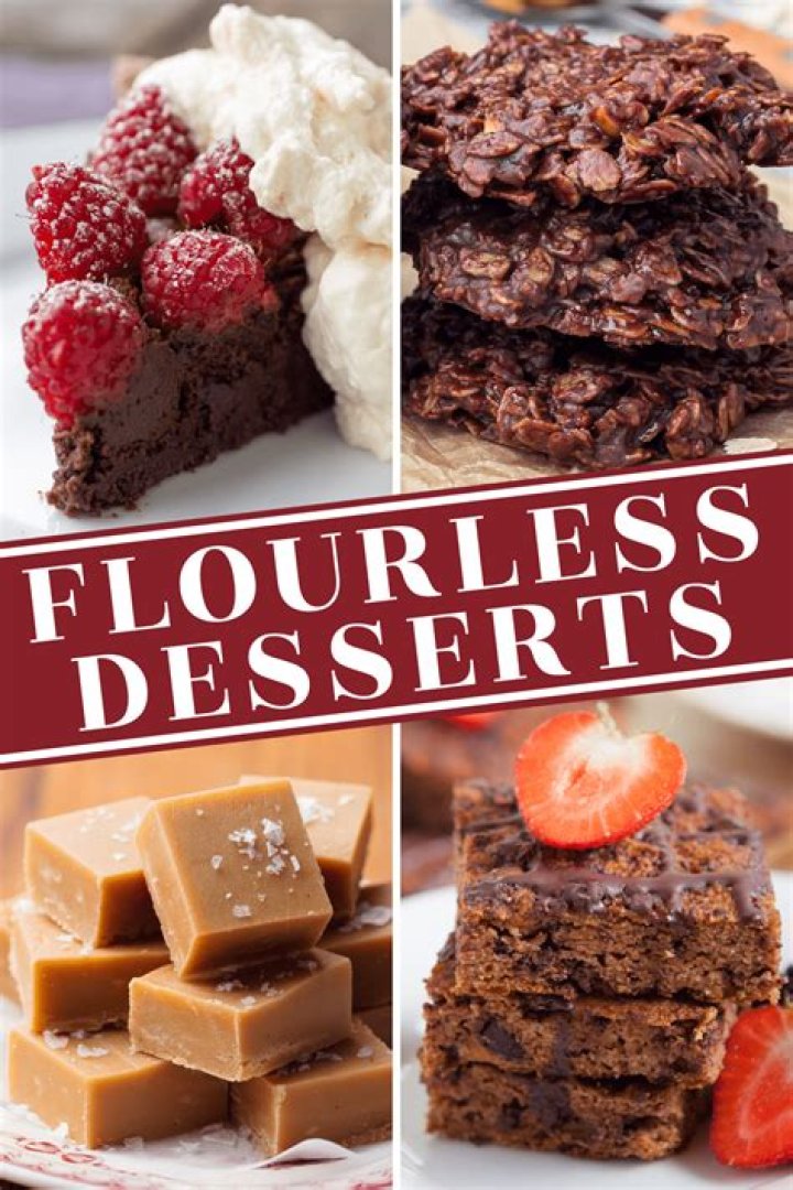 Delicious And Easy No-Flour Dessert Recipes