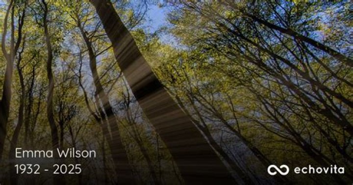 In Memory Of Emma Wilson: Obituary And Life's Journey