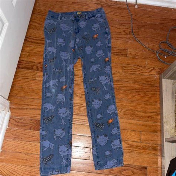 Unveil The Latest Trend: Enchanting Frog Jeans For A Hoppy Style