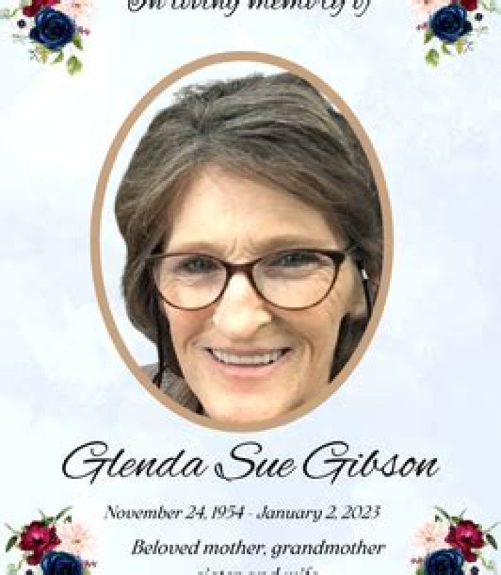 Latest News: Obituary For Glenda Gibson