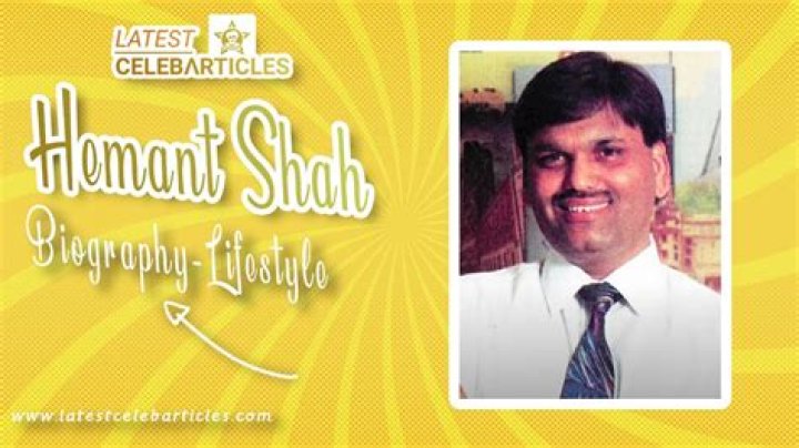 Understanding Hemant Shah's Impact On The Share Market