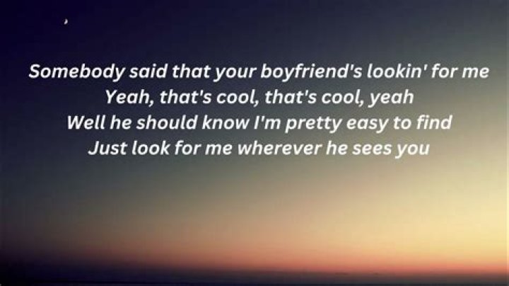 The Ultimate Guide To "If That's Your Boyfriend" Lyrics