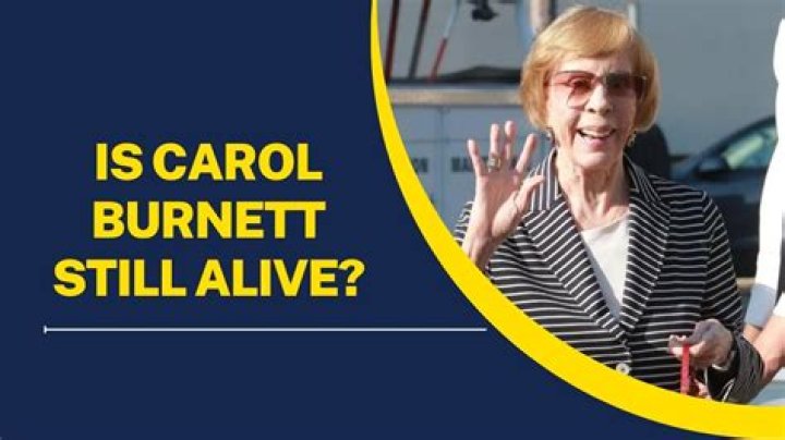 Is Carol Burnett Alive Today? 2023 Update