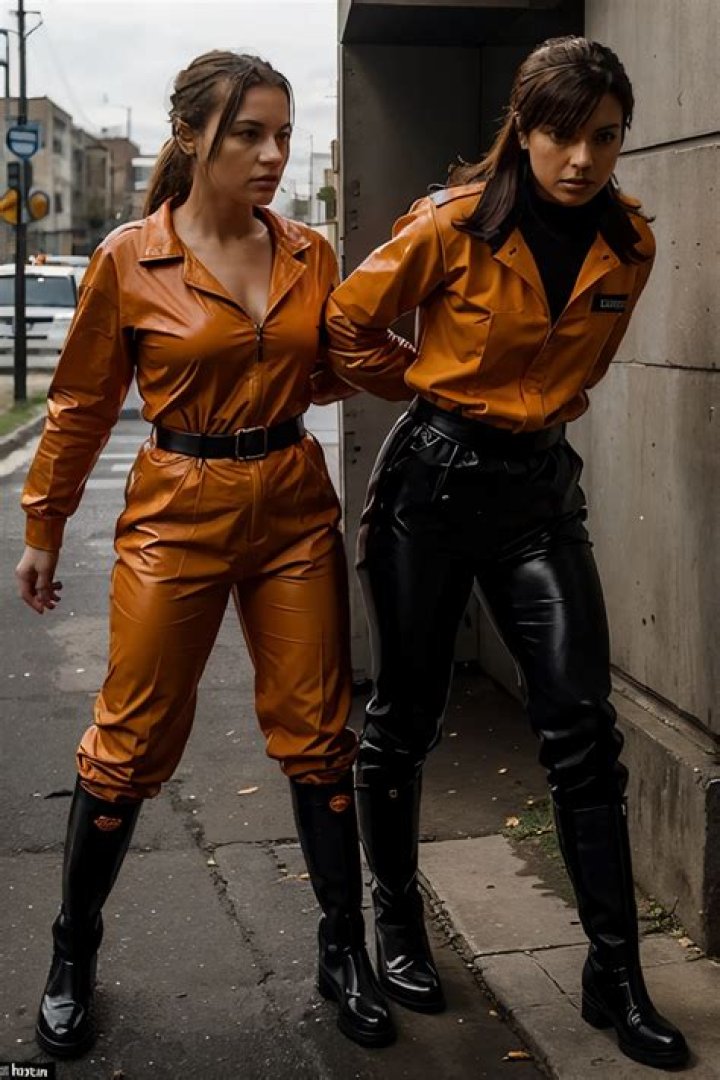 Discover The Latest In Leather Orange Jumpsuits: A Style Statement