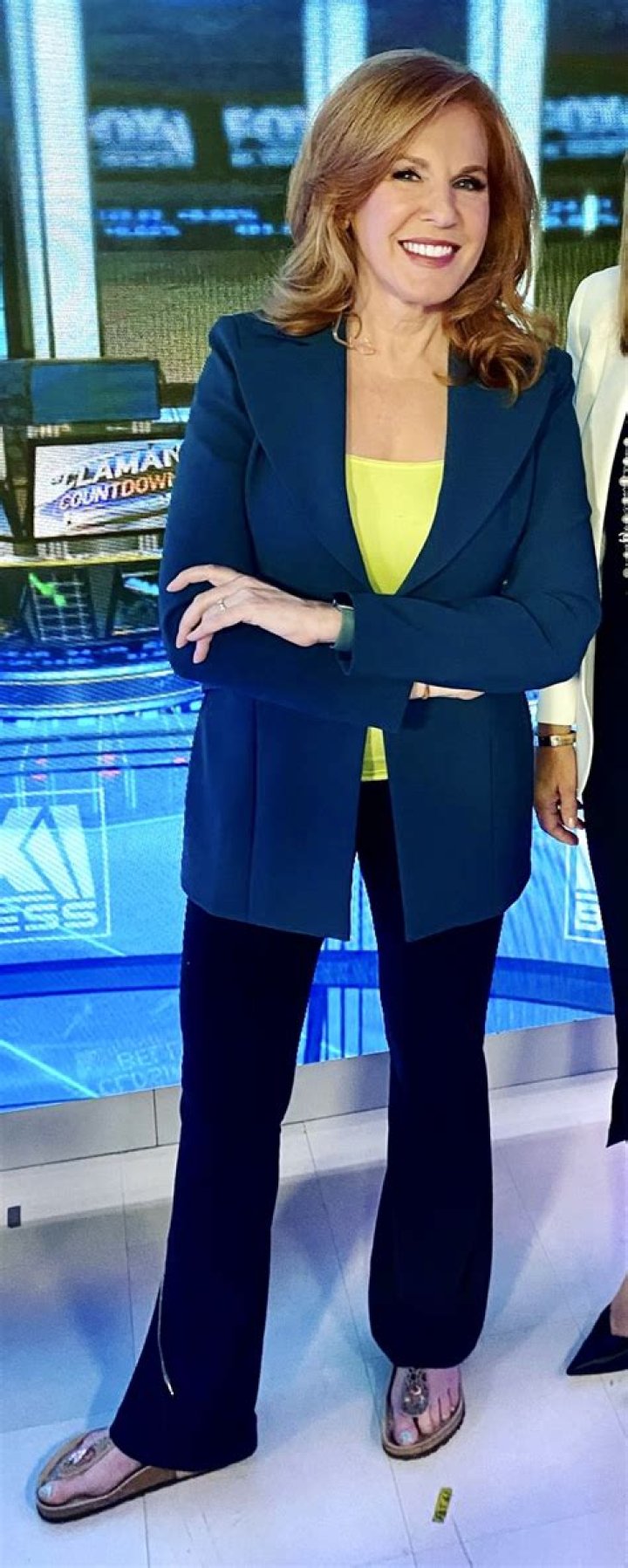 Mesmerizing Photos Of Liz Claman's Feet That Will Captivate Your Gaze