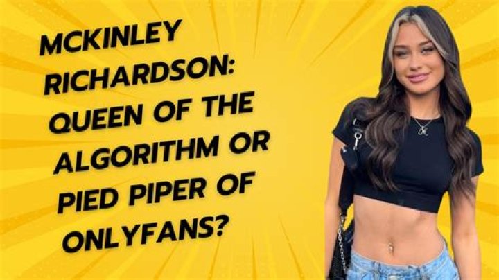 Unveiled: McKinley Richardson's Steamy Content On OnlyFans