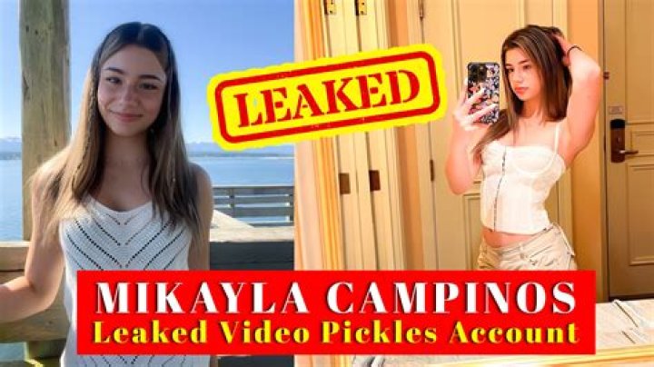 Mikayla Campinos: The Rising Star And Her Viral Video Link
