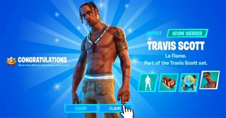 Latest Travis Scott Skin Hits Fortnite, Unveils Unique Design!