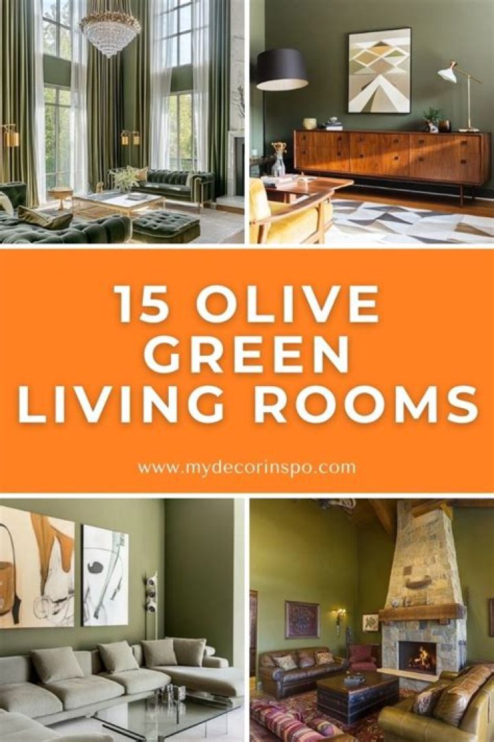 The Perfect Olive Living Room: Style And Comfort For Your Home