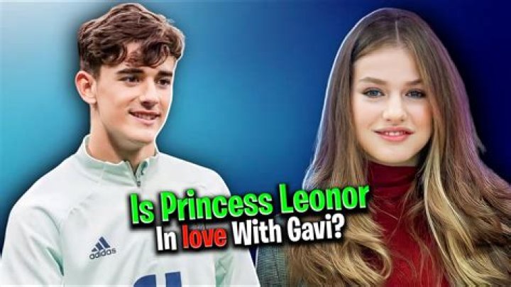 Exploring The Bond Between Princes Leonor And Gavi