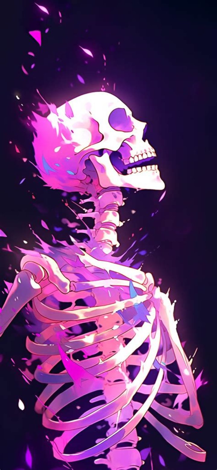 Unleash The Enchanting World Of Purple Skeleton Wallpaper: Discover Its Secrets!