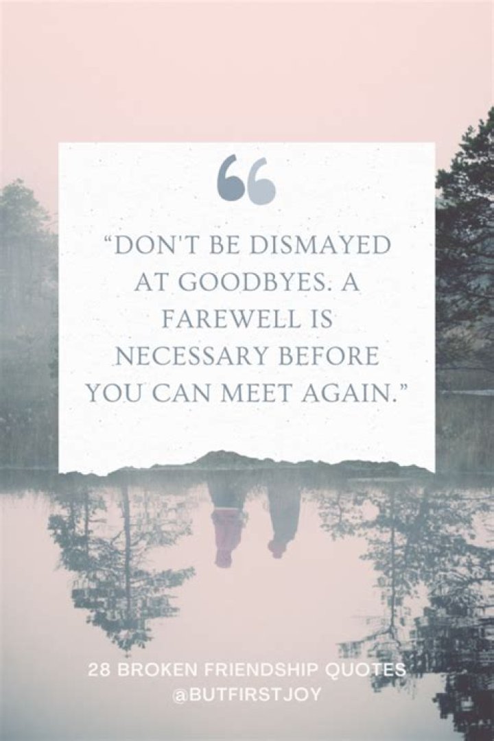 Heartbreaking Quotes On Shattered Friendships