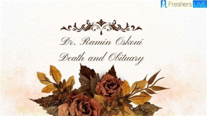 Remembering Ramin Oskoui: A Tribute To A Life Well-Lived