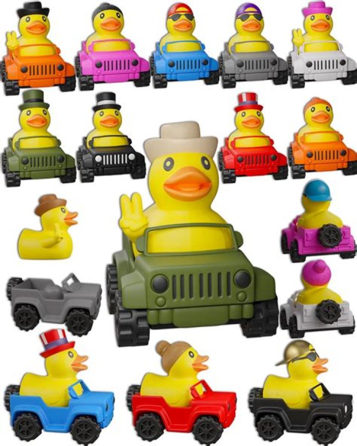 The Essential Jeep Accessory: Rubber Ducks For Your Ride