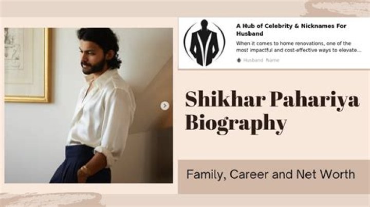 The Life And Legacy Of Shikhar Pahariya: A Renowned Biography