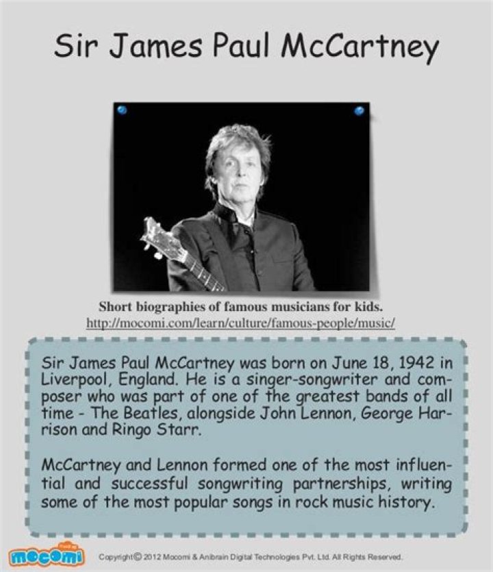 Concise Biographies Of History's Notable Figures