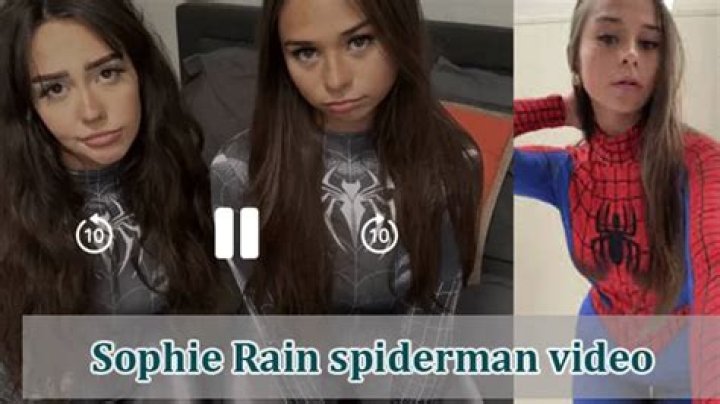 Sophie Rain And The Spider-Man Video Leaks: What You Need To Know