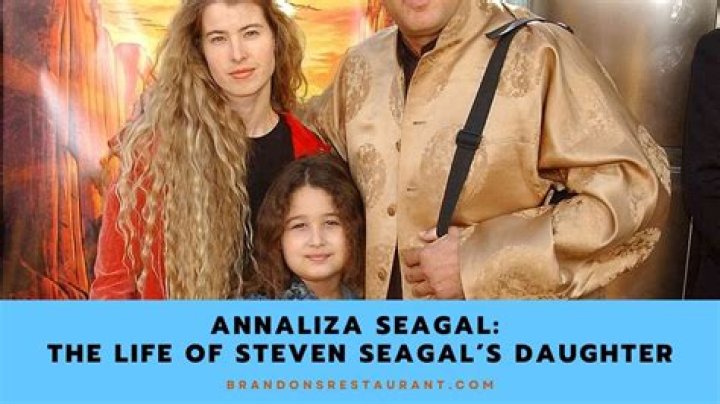 Steven Seagal’s Daughter: Meet Annaliza Seagal
