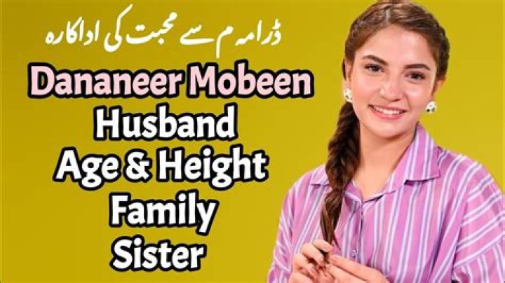Unveil The Surprising Secrets Of Dananeer Mobeen's Height