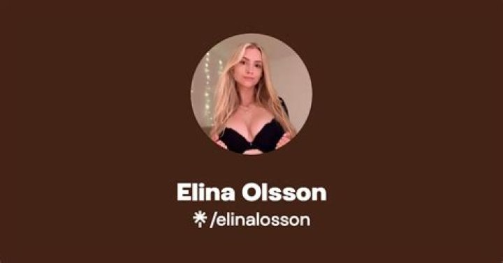 The Truth Behind Elina Olsson Nudes