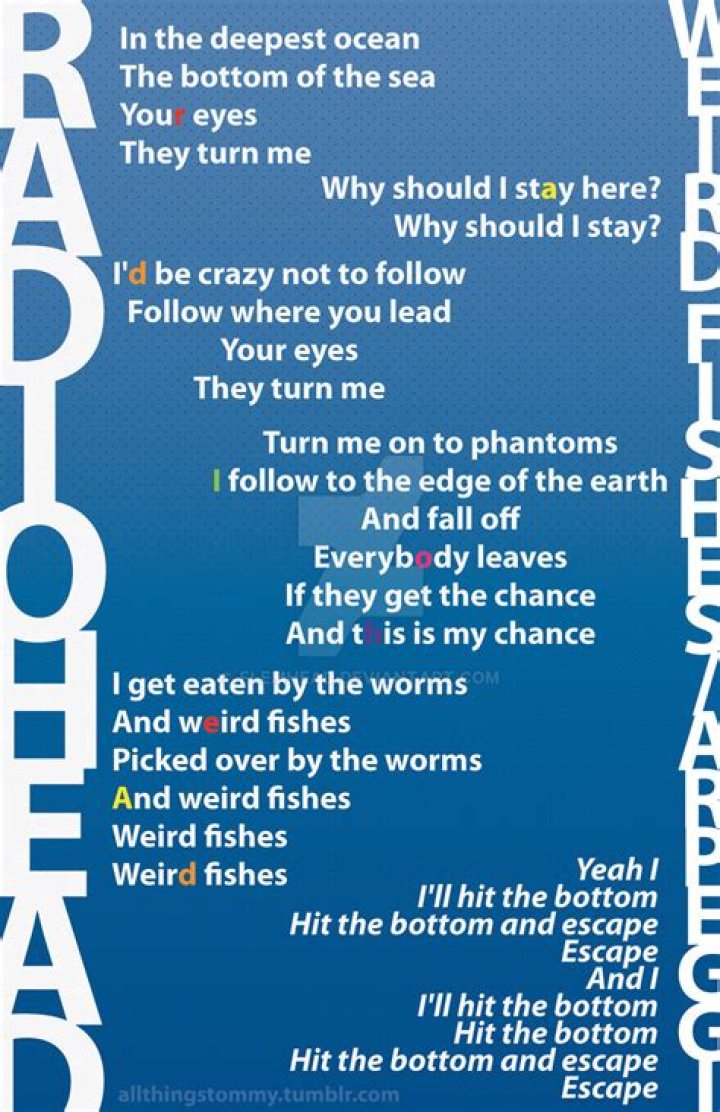Exploring The Depths: The Meaning Behind Weird Fishes Lyrics