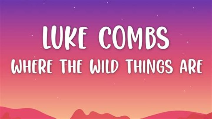 Luke Combs' "Where The Wild Things Are": Meaning And Interpretation