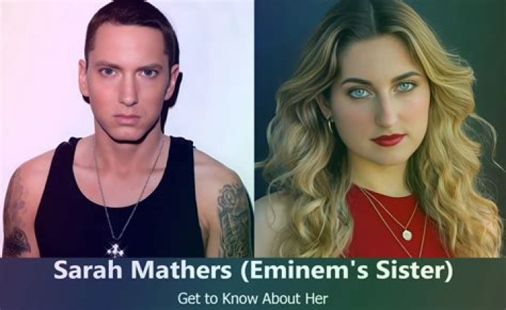 Unveiling The Mystery: Who Is Eminem's Half Sister?