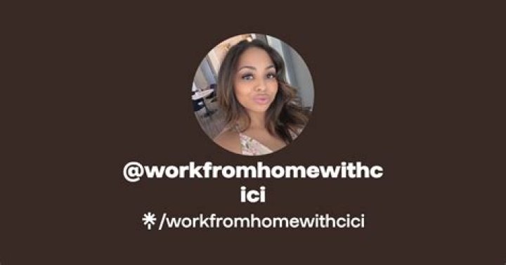 Unlock The Secrets Of Remote Work With "workfromhomewithcici"