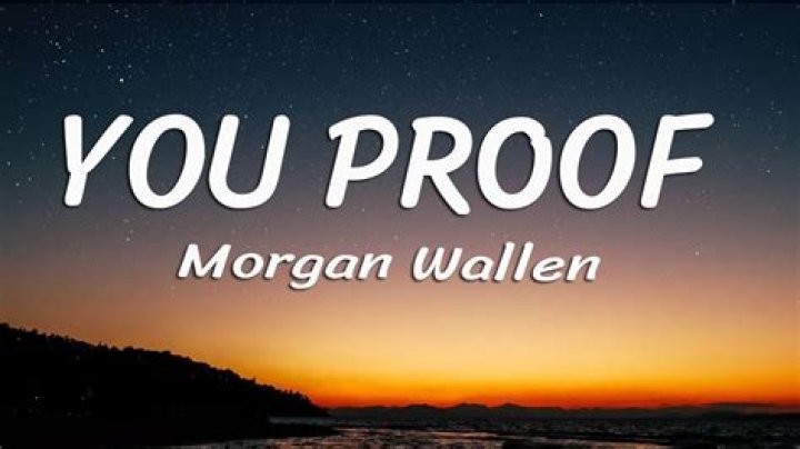 You Proof lyrics |