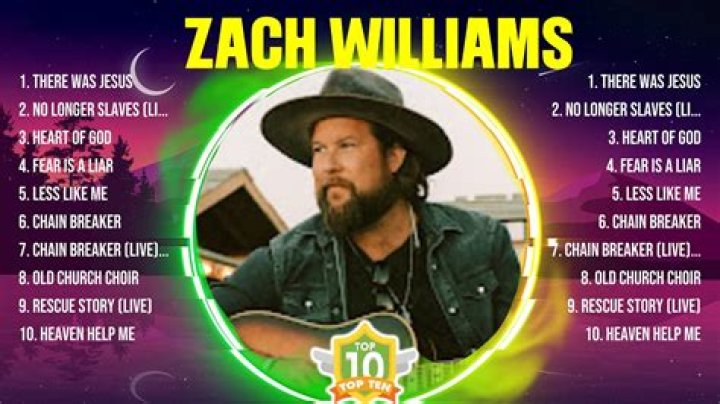 Zach Williams Songs: A Journey Through Faith And Music
